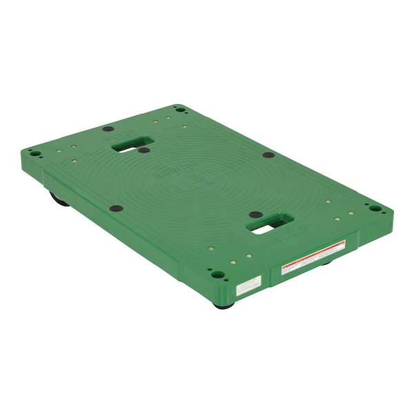 Vestil Poly Dolly 33-1/2" x 21" x 6-5/16", 500 lb Capacity, Green POS-2133 - main